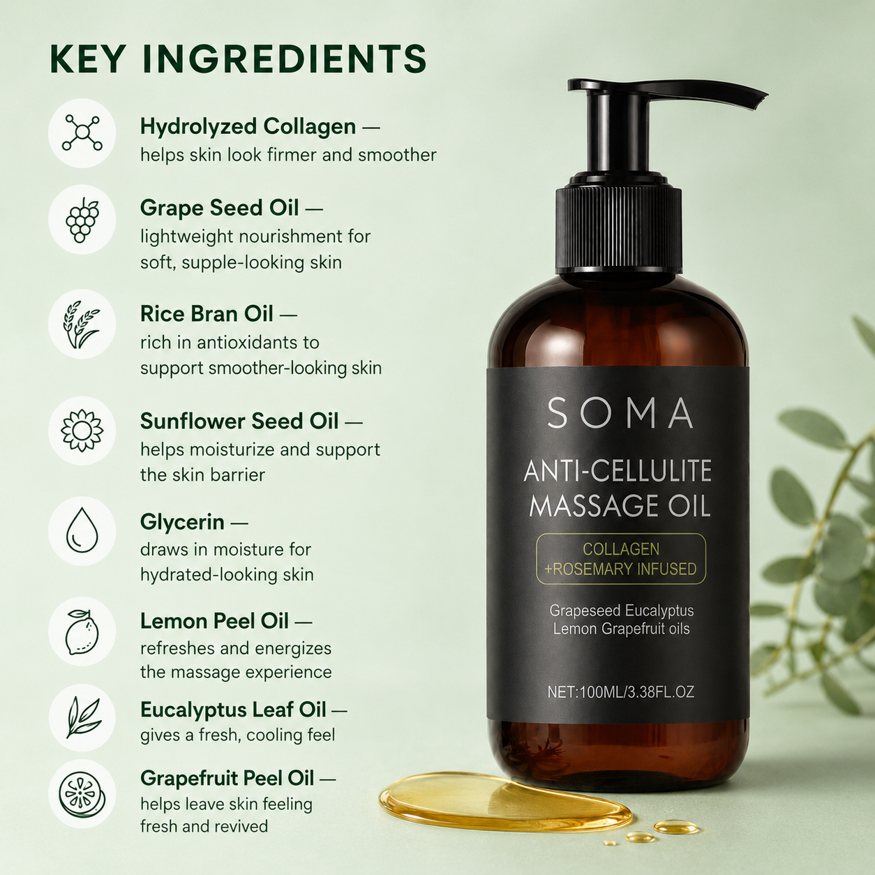 Soma Anti-Cellulite Massage Oil