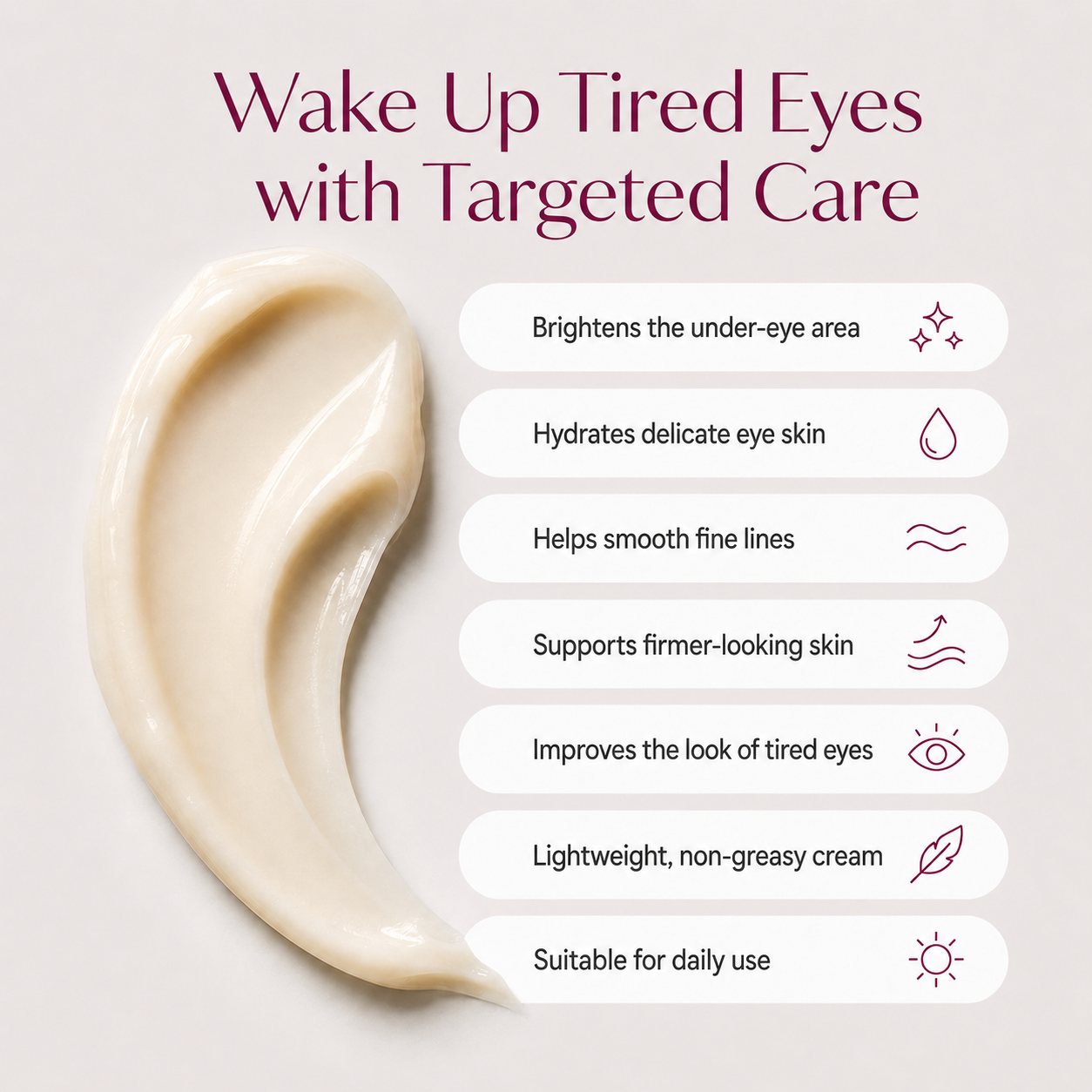 SOMA Calcium Bright Eye Cream 15mg